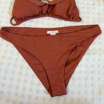 Eberjay Eberjey Grayson bikini set Burnt Orange Color Size M Photo 4