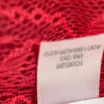 Apt. 9  Intimates Babydoll Chemise Lace & Bow Accents M Bright Coral Color NEW Photo 8