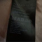 ALLSAINTS Luna Stitch Twill Mac Coat Beige Med Belt Missing Lightweight Jacket Photo 13