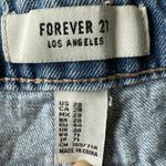 Forever 21  High Waist Light Wash Distressed Ripped Short Shorts Womens Size 28 Photo 2