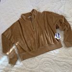 Abound NWT Cropped Velour Sweatshirt Photo 1