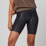 Spanx Faux Leather Bike Short Small Photo 0