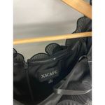 XScape NWT  Scuba Crepe Ruffled Off the Shoulder Fit flare Gown Size 4 Photo 3