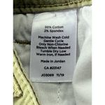 Talbots  Womens Army Olive Green Cotton Shorts Size 8P Photo 2