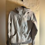 Lululemon Athletica Scuba Gray Zippered Fitted Hoodie 6 Photo 12