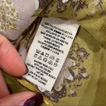 Free People Floral Draped Surplice Sage Blouse Top Shirt XS Boho Faix wrap Photo 8