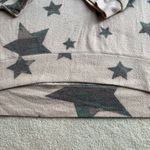 White Birch  Star Patterned Sweater - Cream and Camo Photo 3
