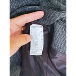 United Colors Of Benetton Benetton Womens Academia Wool Blazer Jacket Small Gray Preppy Career Workwear Photo 2