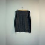 Eileen Fisher Charcoal  Foldover Pencil Skirt Size M EUC Photo 2