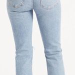 AGOLDE Riley High Rise Crop Straight Leg Whiplash Photo 2