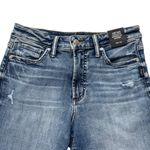 Silver Jeans  Sure Thing High Rise Long Shorts Women’s Size 26 Photo 3