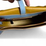 Coach 1941 Saddle Bag 23 Purse Glovetanned Leather Blue Anniversary Edition Photo 6