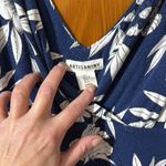 Artisan NY  Floral Maxi Dress in Blue and White Photo 1