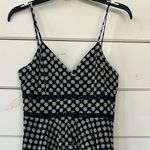 Francesca’s Trixie Quinn Ladder Trim Mini Dress NEW Medium Navy Daisy Blue Photo 2