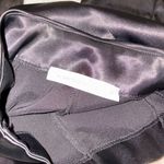 Altar'd State  Black Satin pants with rhinestones fringe Photo 2