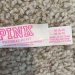 PINK - Victoria's Secret PINK gray/light pink cotton bra Sz M Photo 2