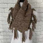 American Eagle infinity knit scarf w/fringe ends one size Photo 0