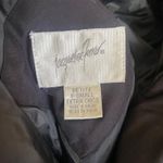 Vintage Jacqueline Ferrar Black Parka Coat Real Fox Fur Trim Hood XS Petite 90s Photo 6