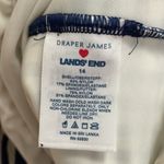 Draper James X Lands’ End Tummy Control Wrap One Piece Swimsuit Navy Size 14 Photo 8