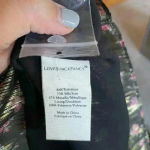 Love Shack Fancy Black And Gold Metallic Mercy Mini Dress in Midnight Vine Photo 11