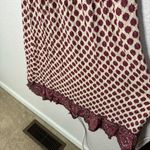 Juicy Couture Maxi Dress sz S Smocked Boho Hippie Strapless Beach Royalty Flowy Photo 2