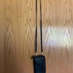 STONE black mini crossbody wallet + phone holder Photo 1