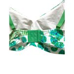 Diane Von Furstenberg DVF For Target Geranium Leaf & Sea Twig Bralette Green Size XXL Boho Coastal Photo 7