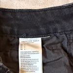 American Eagle  Outfitters Black Ripped Jean Shorts Photo 5