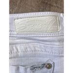 Seven 7 White cut off shorts embellished back pocket size 16 Photo 5