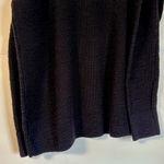 EXPRESS Lace Up V Neck Cold Shoulder Sweater Black Size XS Photo 10
