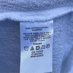 Loft  white cotton textured t-shirt puffy short sleeves stretchy Sz L Photo 9