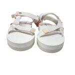 Stoney Clover Lane NWT Stoney Clover sandals Cream White Adjustable Foam Platform Size 8 Photo 2