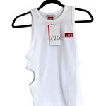ZARA NWT X LIFE CUT OUT LIFET RIBBED T SHIRT MEDIUM BLOGGERS FAV Photo 9