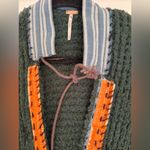 Free People  lonestar poncho green western inspired women’s Size S Photo 2