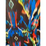 lucky in love Sleeveless Aztec Print Racerback Tank Top Black Women's Size Small Photo 3