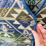 VINTAGE 90s NEW IDENTITY Woven Vest Blue Size L Photo 2