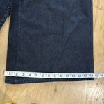 Tanya Taylor  exaggerated flare denim jean in dark blue Photo 8