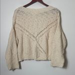 Natural Life  Open Cable Knit cropped sweater size L/XL Photo 4