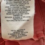 Anthropologie Pilcro 4 Chino A Line Short Button Front pink skirt Photo 5