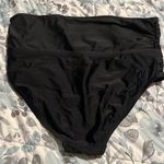 New Isabel Black Maternity Bikini Tankini Bottoms Size Small Photo 5