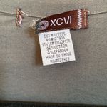 XCVI π« Lightweight Ruched Cotton Safari Utility Military Jacket, Olive Green 2X Photo 9