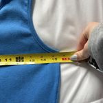 Vintage Womens Size Small Blue Basic Baby Tee Shirt Top Y2K Alt Grunge 2000s 90s Photo 2