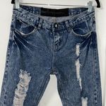 One Teaspoon  Blue Distressed Blue Jeans(Size 26) Photo 5