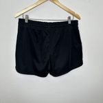 Nike  Dri Fit Shorts Women's‎ Medium Black Blue Running Athletic Gym Training Photo 6