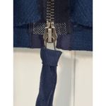 3.1 Phillip Lim  · Medium · Wool Silk Ruffle Coat Dress · Navy Blue Designer Photo 6