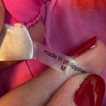 Natori Floral Pink and Red Maxi Silky Pajama Pants Size Medium EUC Photo 5