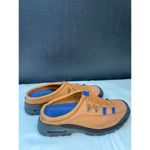 Cole Haan Women's Orange/Blue Waterproof Slip on Shoes Size 9.5b SKU 5491 Photo 1