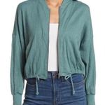 BB Dakota NWT by Steve Madden cotton gauze zip front bomber jacket M Photo 0