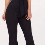 Pretty Little Thing Petite Black Flares Photo 0