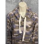 Zenana Outfitters Camouflage Print Cowl Neck Hoodie Sweatshirt Women's 1X Photo 2